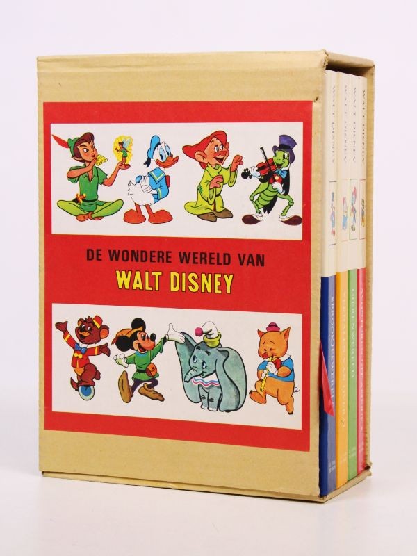 Set van Vier Walt Disney Sprookjesboeken